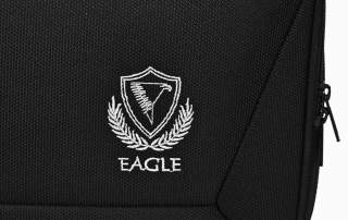 logo bordado de estojo de clarinete eagle pro series cl04