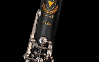 clarinete de abs eagle cl04n pro series chaves niqueladas