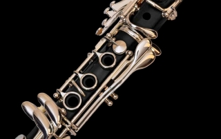 clr08-clarinete-madeira-rosewood-jacaranda-eagle-detalhe07 estojo de clarinete de madeira jacaranda eagle clr08 chaves prateadas