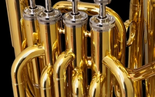 eufonio eagle quatro pistos laqueado pro series detalhe pistos