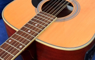 tampo de violão aço Hofma 12 cordas he215e12