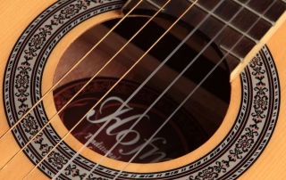 Roseta de violão Hofma náilon HMC225