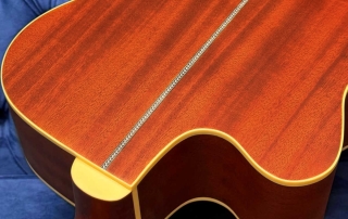 fundo violao mini jumbo eletroacustico hmf240 stnt natural