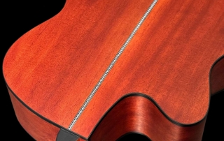 hmf248-violao-folk-eletroacustico-hofma-detalhe07 violao mini jumbo eletroacústico hofma hmf248 natural detalhe posterior