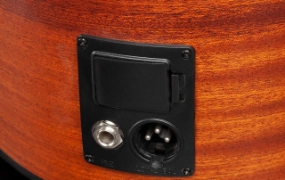 entrada XLR p10 violão aço Hofma HMF250