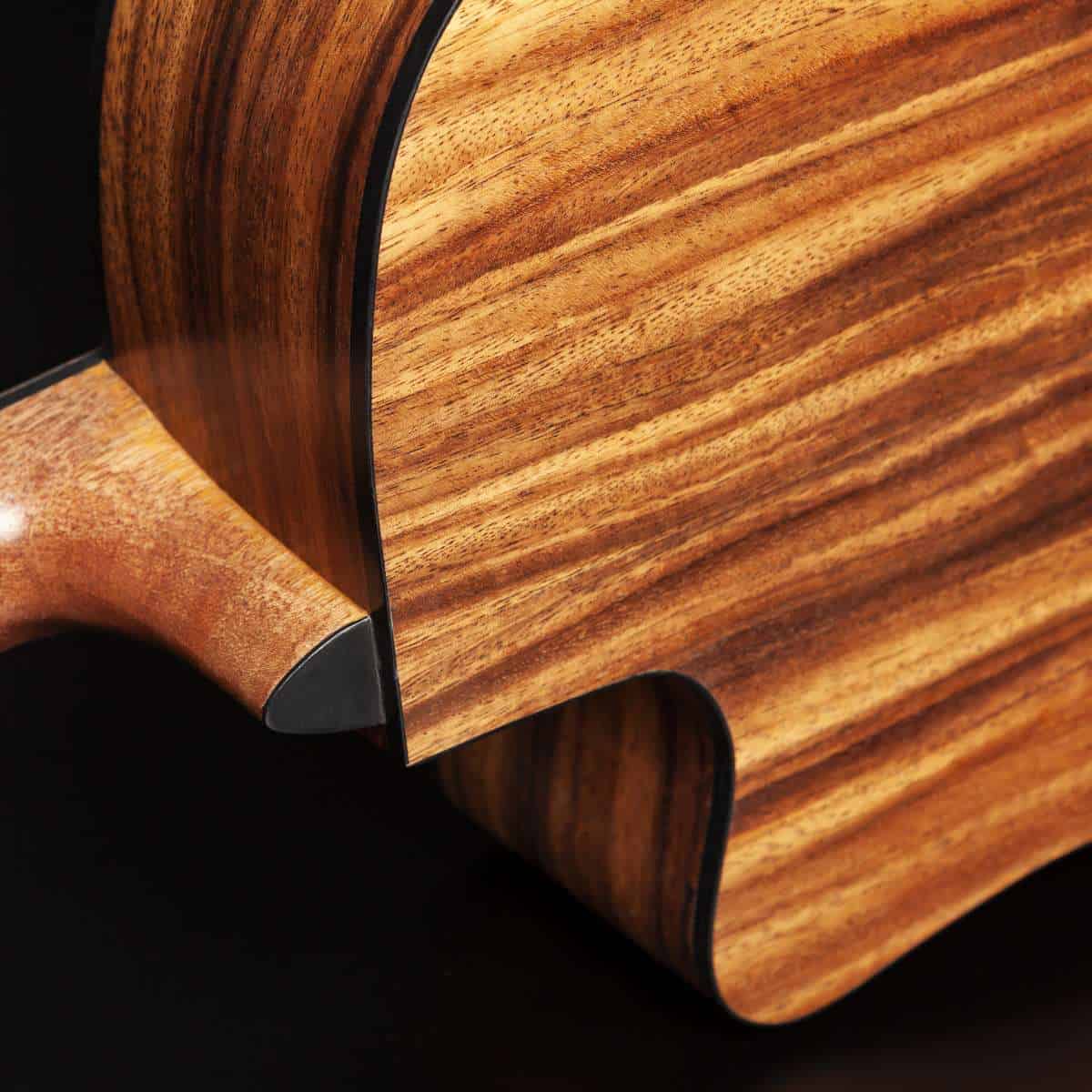 Costas do violão aço Hofma HMF290