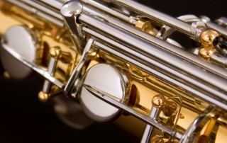 saxofone alto laqueado com chaves niqueladas eagle pro series sa500 ln