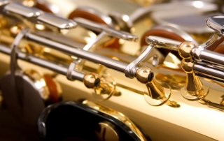 saxofone alto laqueado com chaves niqueladas eagle pro series sa500 ln