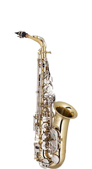 Sax Alto Eagle SA500BG Preto Onix com chaves Laqueadas e Gravação Especial