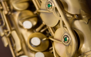 saxofone alto dourado envelhecido eagle sa500 vg