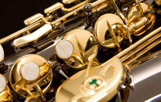 saxofone alto eagle sa500 bg ônix dourado com engraving