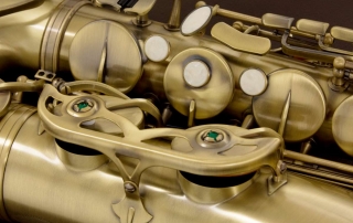 saxofone tenor eagle st503 vg vintage chaves madreperola