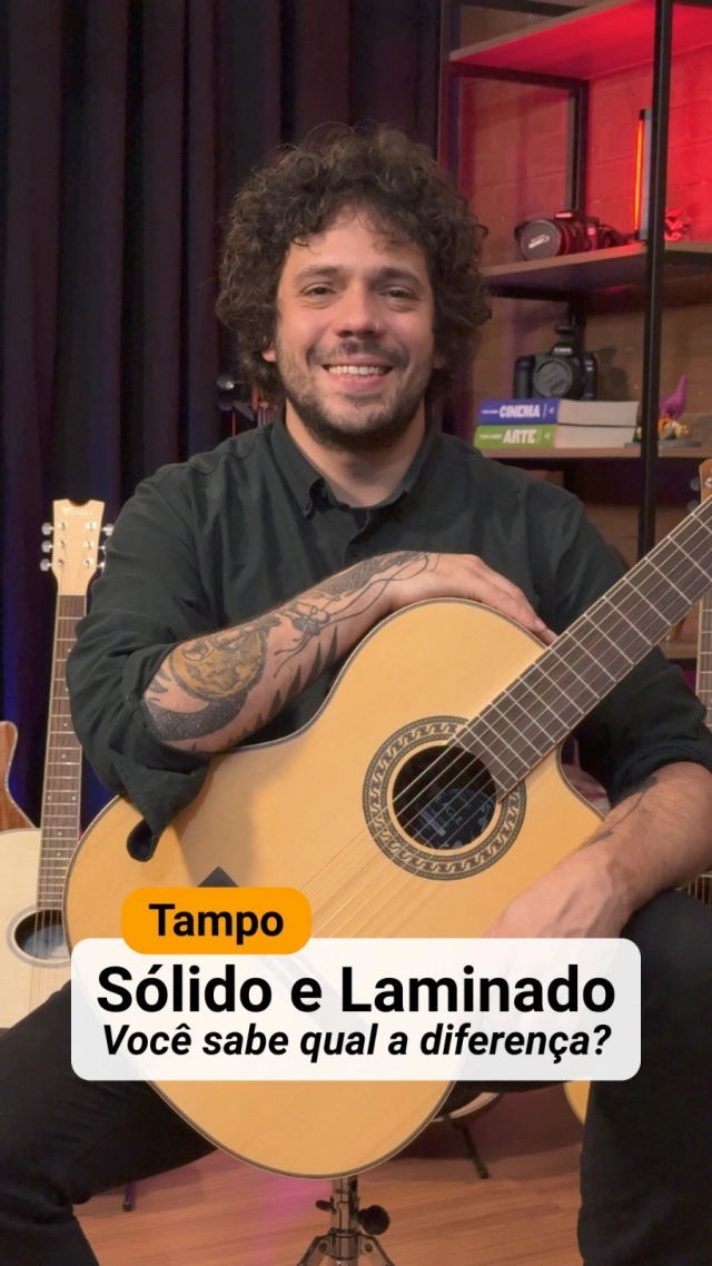 Você sabe qual a diferença entre um tampo laminado e um tampo sólido?  No vídeo de hoje, o @caiocaetano.wav explica de forma prática como essa característica influencia no som, na projeção e na evolução do timbre do seu violão ao longo do tempo.  Para ilustrar, ele utiliza dois modelos clássicos da série Master da Eagle que contam com tampos sólidos,  disponíveis em abeto (EMN880) e cedro (EMN860), madeiras tradicionalmente escolhidas por sua resposta sonora e sensibilidade ao toque.  👉 Assista até o fim e entenda por que o tipo de tampo é um dos principais fatores a se considerar na hora de escolher seu próximo violão.
💬 Ficou com alguma dúvida sobre o assunto? Deixe sua pergunta nos comentários! O Caio vai responder as mais interessantes nos próximos vídeos.  #eagle #eaglemaster #violaoeagle #tamposólido #violaoclassico