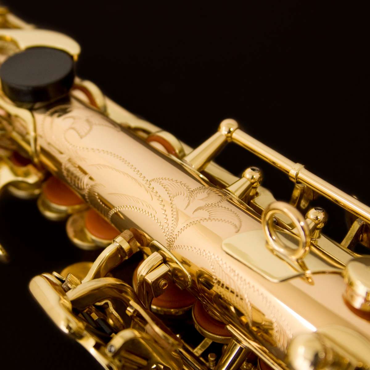 spx512-saxofone-soprano-reto-bronze-eagle-master-series-spx512-laqueado-detalhe02.1 saxofone soprano de bronze profissional master series SPX512