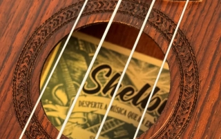 Roseta de ukulele Shelby SU 21R