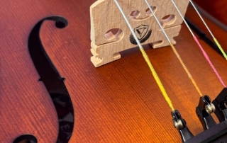 va180-viola-eagle-master-series-va180-detalhe-cavalete-personalizado viola de arco eagle master series cavalete personalizado