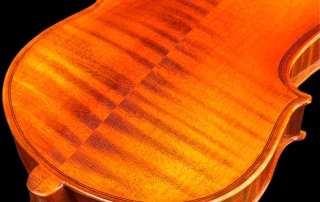 violino-eagle-master-series-ve145-detalhe03 violino eagle master series ve145 madeiras solidas, detalhe posterior