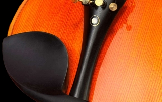 violino-eagle-master-series-ve145-detalhe06 violino eagle master series ve145 madeiras solidas, estandarte e queixeira em ebano